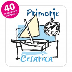 Magneti jedrilica EKO C 23 W Komplet 40 ili 20 kom  Cesarica