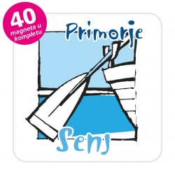 Magneti veslo EKO C 25 W Komplet 40 ili 20 kom  Senj