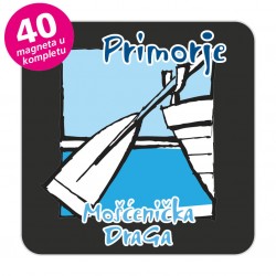 Magneti veslo EKO C 25 B Komplet 40 ili 20 kom  Mošćenička Draga