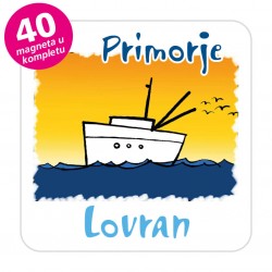Magneti brod EKO C 27 W Komplet 40 ili 20 kom  Lovran