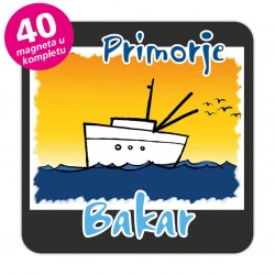 Magneti brod EKO C 27 B Komplet 40 ili 20 kom  Bakar