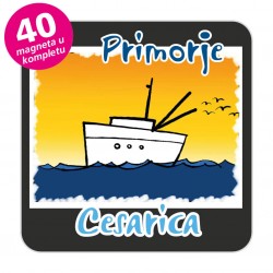 Magneti brod EKO C 27 B Komplet 40 ili 20 kom  Cesarica