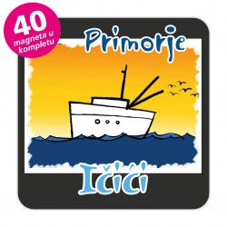 Magneti brod EKO C 27 B Komplet 40 ili 20 kom  Ičići