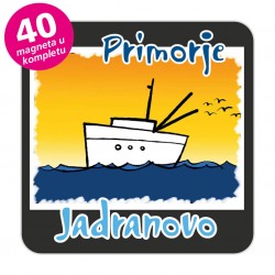 Magneti brod EKO C 27 B Komplet 40 ili 20 kom  Jadranovo