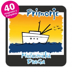 Magneti brod EKO C 27 B Komplet 40 ili 20 kom  Mošćenička Draga