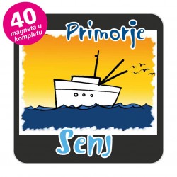 Magneti brod EKO C 27 B Komplet 40 ili 20 kom  Senj