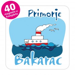 Magneti brod EKO C 28 W Komplet 40 ili 20 kom  Bakarac