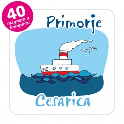 Magneti brod EKO C 28 W Komplet 40 ili 20 kom  Cesarica