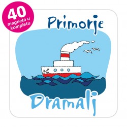 Magneti brod EKO C 28 W Komplet 40 ili 20 kom  Dramalj