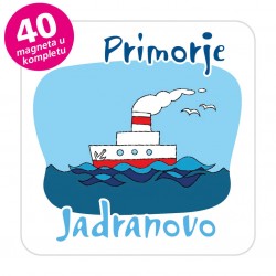 Magneti brod EKO C 28 W Komplet 40 ili 20 kom  Jadranovo