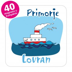 Magneti brod EKO C 28 W Komplet 40 ili 20 kom  Lovran