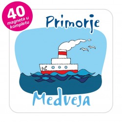 Magneti brod EKO C 28 W Komplet 40 ili 20 kom  Medveja