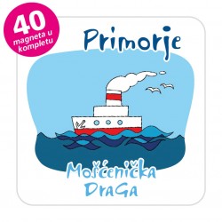 Magneti brod EKO C 28 W Komplet 40 ili 20 kom  Mošćenička Draga