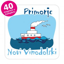 Magneti brod EKO C 28 W Komplet 40 ili 20 kom  Novi Vinodolski