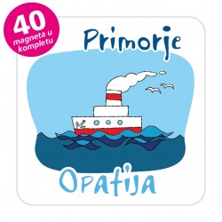 Magneti brod EKO C 28 W Komplet 40 ili 20 kom  Opatija