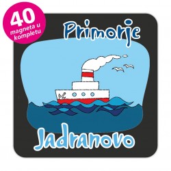 Magneti brod EKO C 28 B Komplet 40 ili 20 kom  Jadranovo