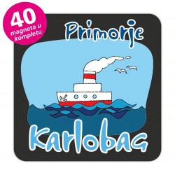 Magneti brod EKO C 28 B Komplet 40 ili 20 kom  Karlobag