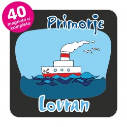Magneti brod EKO C 28 B Komplet 40 ili 20 kom  Lovran