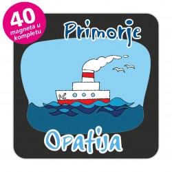 Magneti brod EKO C 28 B Komplet 40 ili 20 kom  Opatija