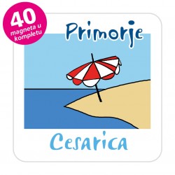 Magneti suncobran EKO C 31 W Komplet 40 ili 20 kom  Cesarica