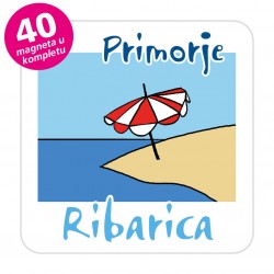 Magneti suncobran EKO C 31 W Komplet 40 ili 20 kom  Ribarica