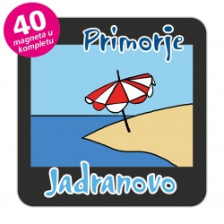 Magneti suncobran EKO C 31 B Komplet 40 ili 20 kom  Jadranovo