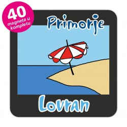 Magneti suncobran EKO C 31 B Komplet 40 ili 20 kom  Lovran