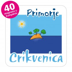 Magneti otok EKO C 30 W Komplet 40 ili 20 kom  Crikvenica