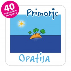 Magneti otok EKO C 30 W Komplet 40 ili 20 kom  Opatija
