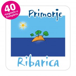 Magneti otok EKO C 30 W Komplet 40 ili 20 kom  Ribarica