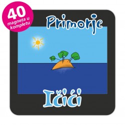 Magneti otok EKO C 30 B Komplet 40 ili 20 kom  Ičići