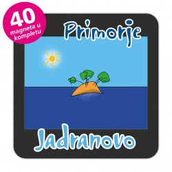 Magneti otok EKO C 30 B Komplet 40 ili 20 kom  Jadranovo