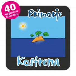 Magneti otok EKO C 30 B Komplet 40 ili 20 kom  Kostrena