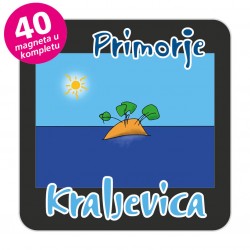 Magneti otok EKO C 30 B Komplet 40 ili 20 kom  Kraljevica