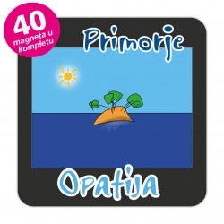 Magneti otok EKO C 30 B Komplet 40 ili 20 kom  Opatija