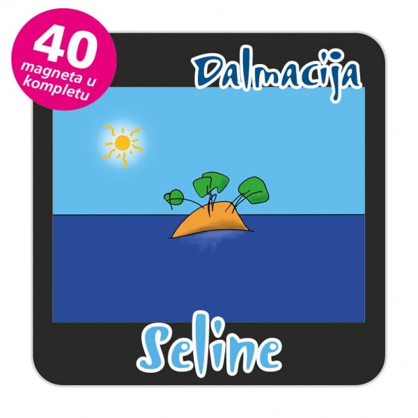 Magneti otočić EKO C 30 B Komplet 40 ili 20 kom  Seline