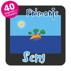 Magneti otok EKO C 30 B Komplet 40 ili 20 kom  Senj