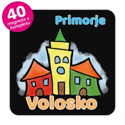 Magneti gradić EKO V 04 B Komplet 40 ili 20 kom  Volosko