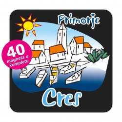 Magneti gradić EKO C 01 B Komplet 40 ili 20 kom Cres 01