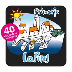 Magneti gradić EKO C 01 B Komplet 40 ili 20 kom Lošinj 01