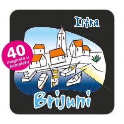 Magneti gradić EKO C 02 B Komplet 40 ili 20 kom Brijuni 01