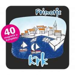 Magneti gradić EKO C 03 B Komplet 40 ili 20 kom Krk 01