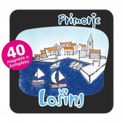 Magneti gradić EKO C 03 B Komplet 40 ili 20 kom Lošinj 01