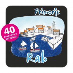 Magneti gradić EKO C 03 B Komplet 40 ili 20 kom Rab 01