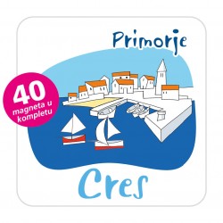 Magneti gradić EKO C 04 W Komplet 40 ili 20 kom Cres 01