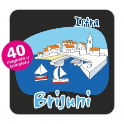 Magneti gradić EKO C 04 B Komplet 40 ili 20 kom Brijuni 01