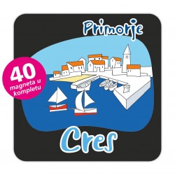 Magneti gradić EKO C 04 B Komplet 40 ili 20 kom Cres 01