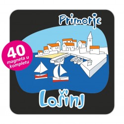 Magneti gradić EKO C 04 B Komplet 40 ili 20 kom Lošinj 01