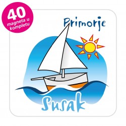 Magneti jedrilica EKO C 06 W Komplet 40 ili 20 kom Susak 01
