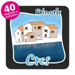 Magneti gradić EKO C 07 B Komplet 40 ili 20 kom Cres 01